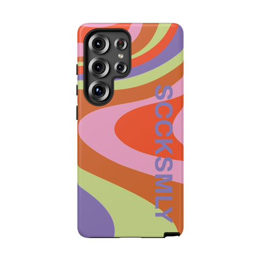 Curvy Swirl Swirl Phone Case for Samsung
