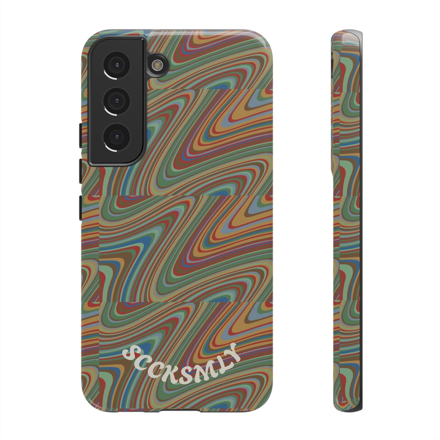 Earthly Waves Tough Phone Case for Samsung