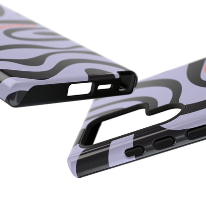 Purple Swirl Phone Case for Samsung