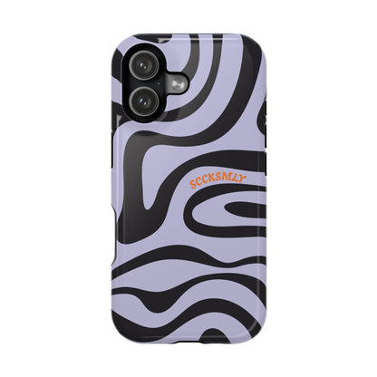 Purple Swirl Phone Case for Apple
