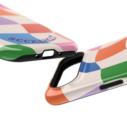 Checker Flicker Phone Case Apple