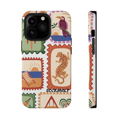 Tropical Print Phone Case for Apple