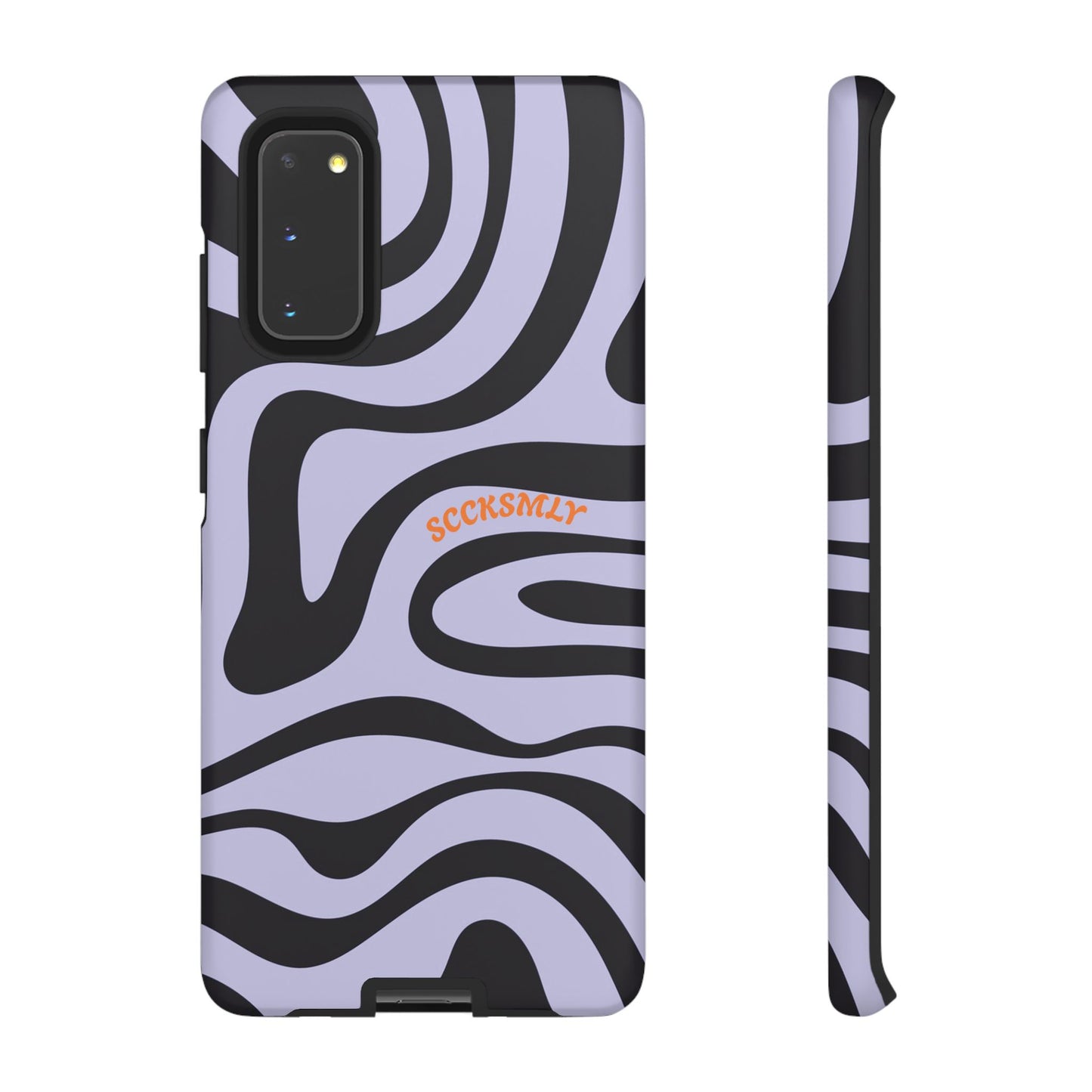 Purple Swirl Phone Case for Samsung