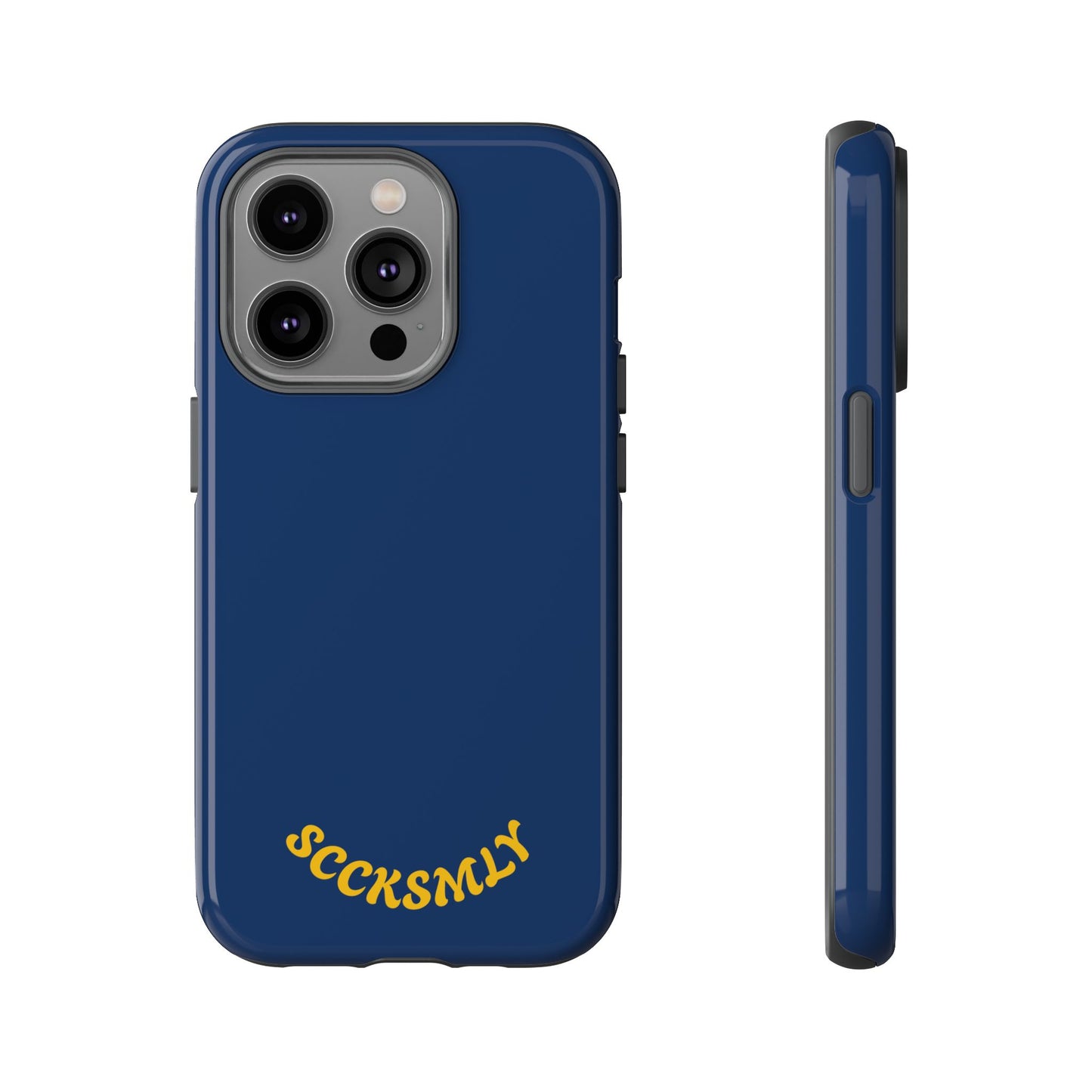 SOLID Cobalt Haze Tough Case for Apple