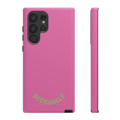 SOLID Sweet Static Pink Tough Case for Samsung
