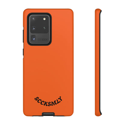 SOLID Tangerine Tough Case for Samsung