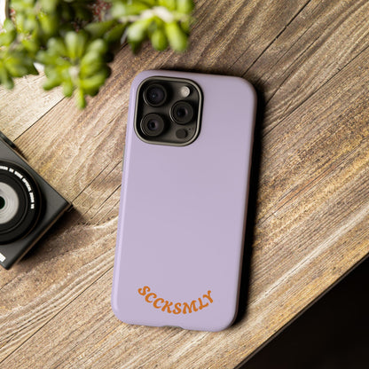 SOLID Lavender Mist Tough Case for Apple