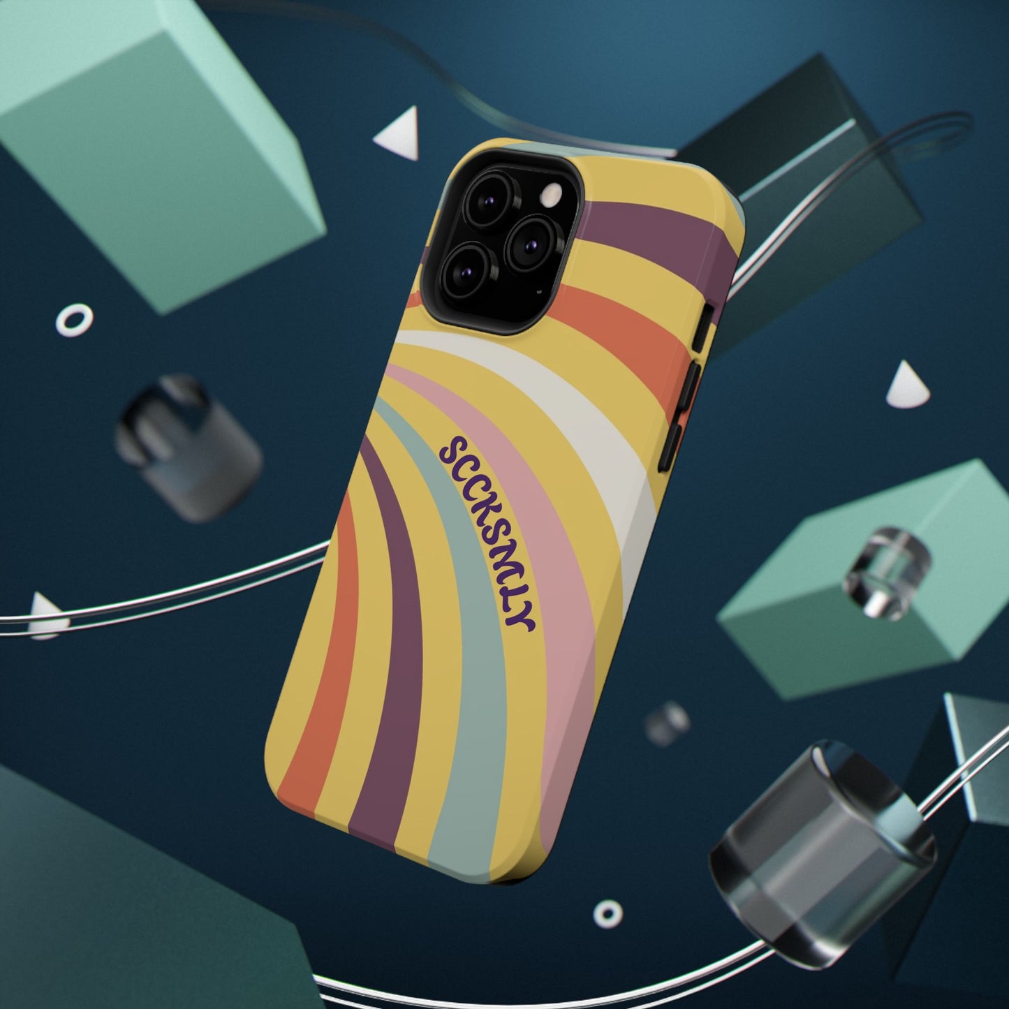 Vintage Groove Phone Case for Apple