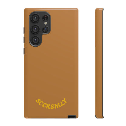 SOLID Spice Caramel Tough Case for Samsung