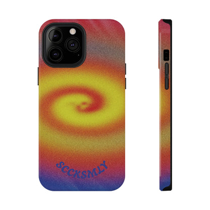 Toxic Spiral Tough Phone Case for Apple