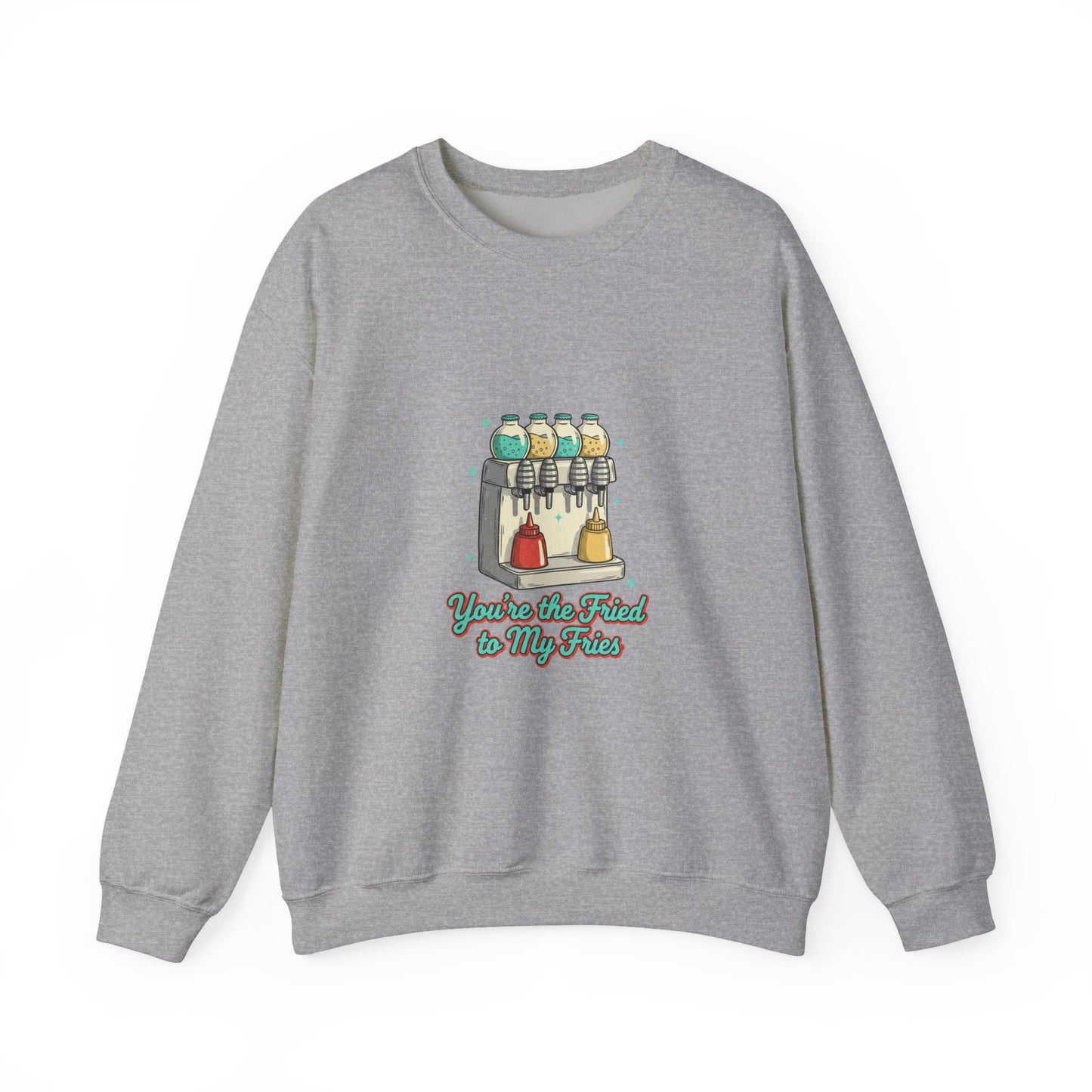 Soda Fountain Dispenser Sweatshirt | retro diner shirt, pantry label art