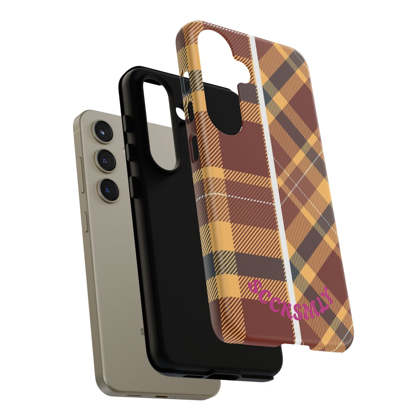 Autumn Plaid Phone Case for Samsung
