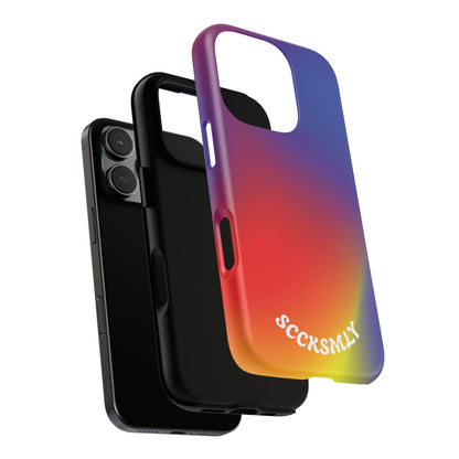 Liquid Dusk Tough Phone Case for Apple