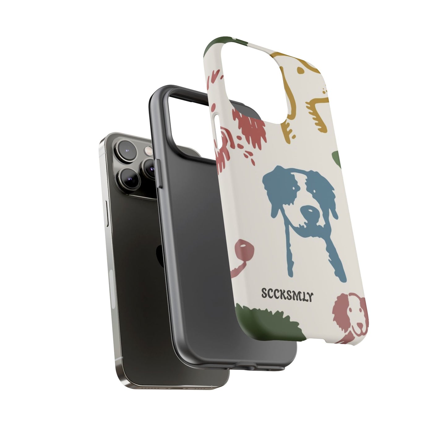 Paws & Portraits Tough Phone Case for Apple