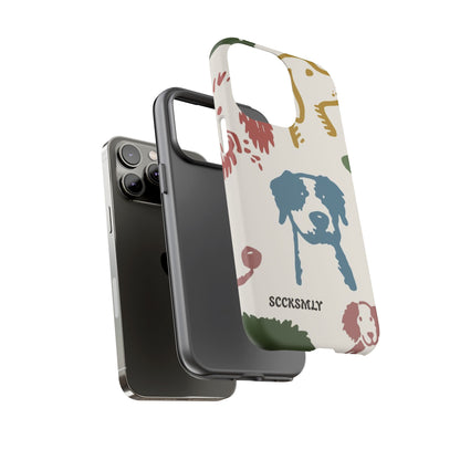 Paws & Portraits Tough Phone Case for Apple