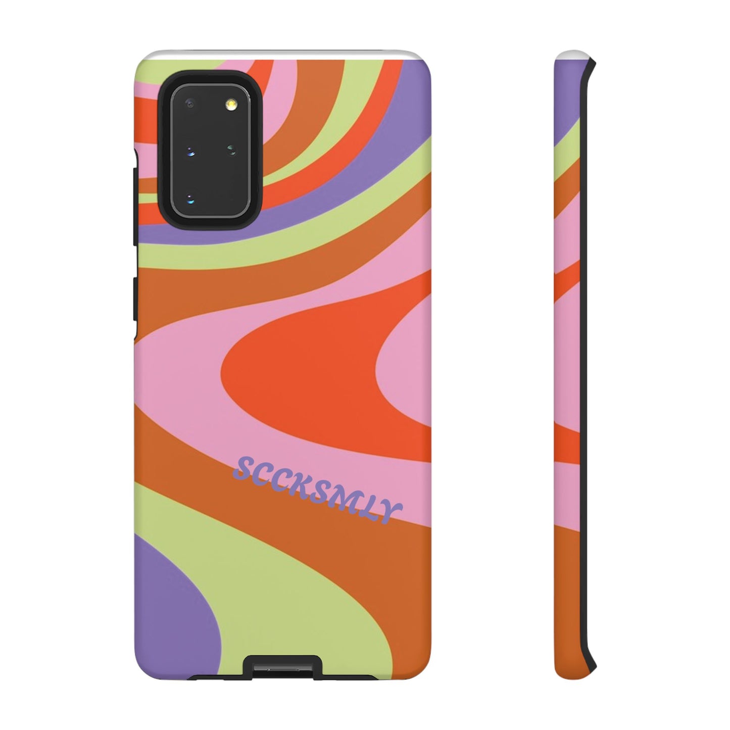 Curvy Swirl Phone Case for Samsung