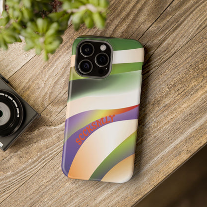 Green Waves Phone Case for Apple