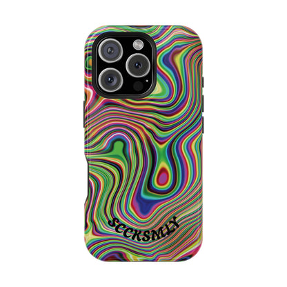 Acid Swirl Phone Case for Apple