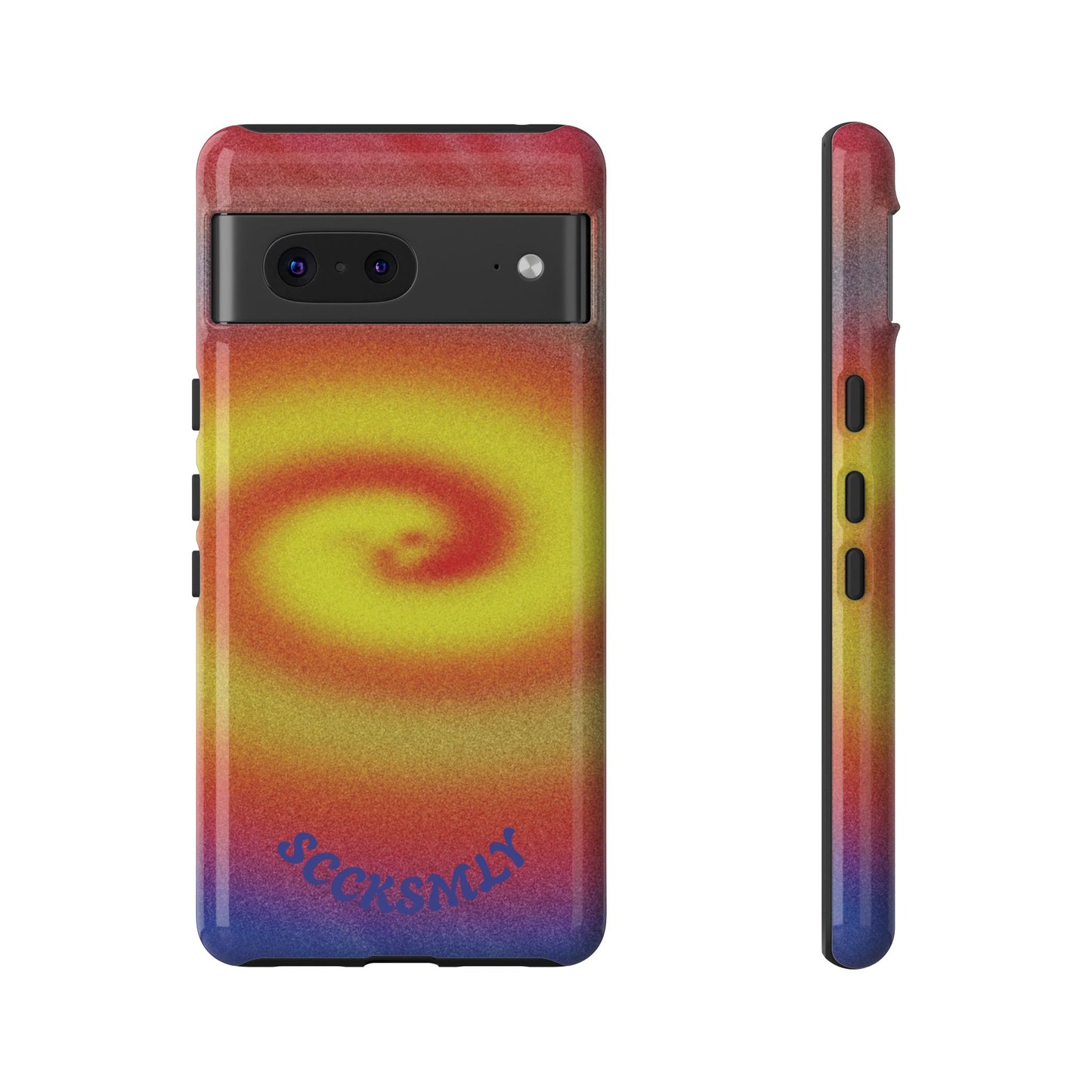 Toxic Spiral Tough Phone Case for Google Pixel