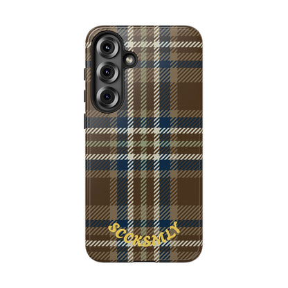 Earth and Sky Plaid Phone Case for Samsung