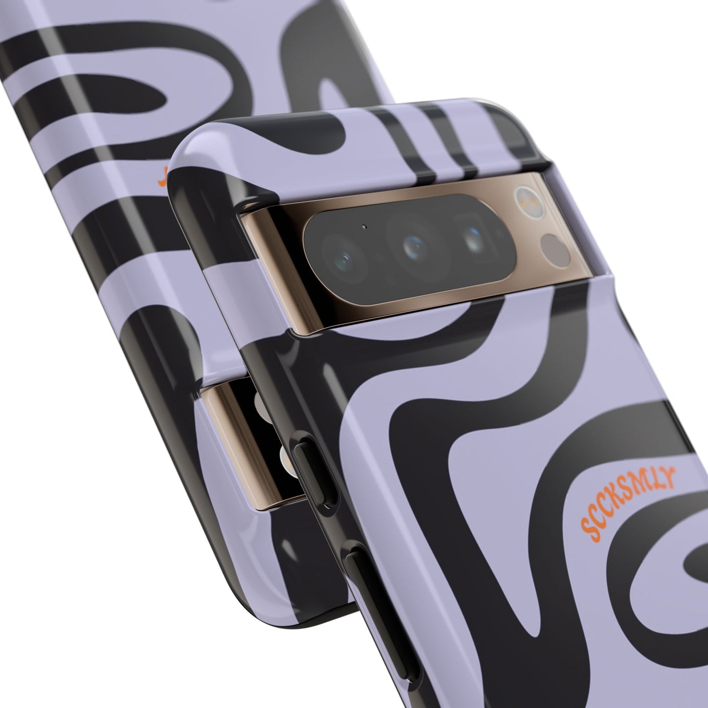 Purple Swirl Phone Case for Google Pixel