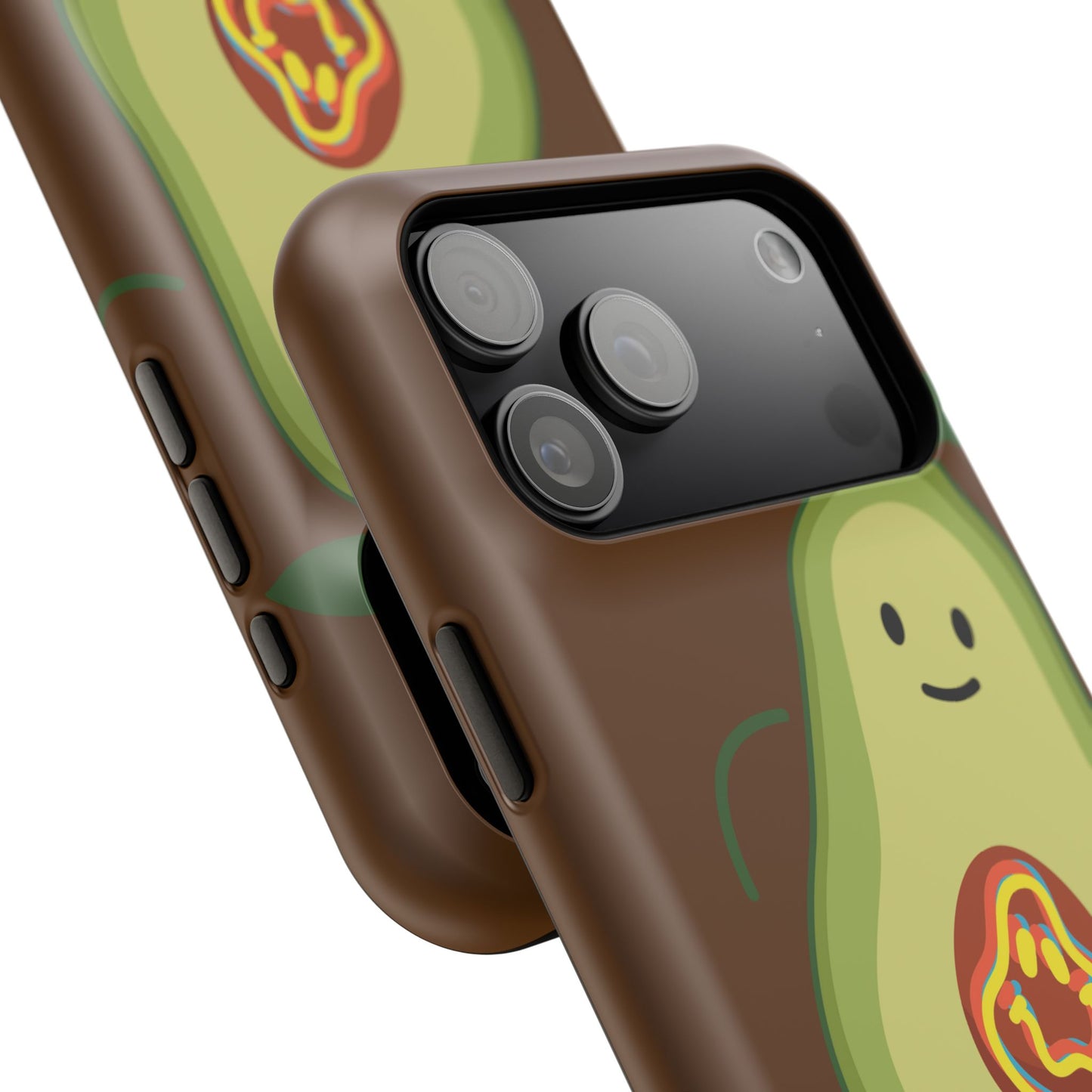 Playful Vegan Avocado Tough Phone Case Apple