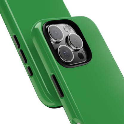SOLID Green Grin Tough Case for Apple