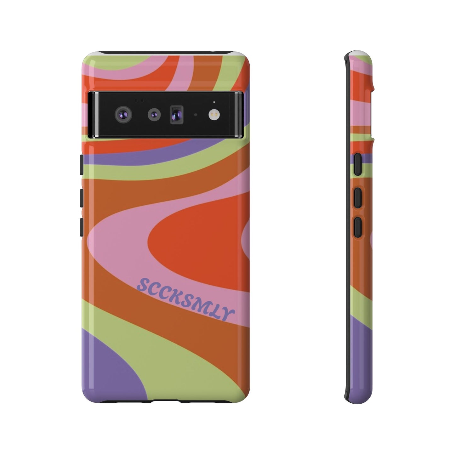 Curvy Swirl Phone Case for Google Pixel