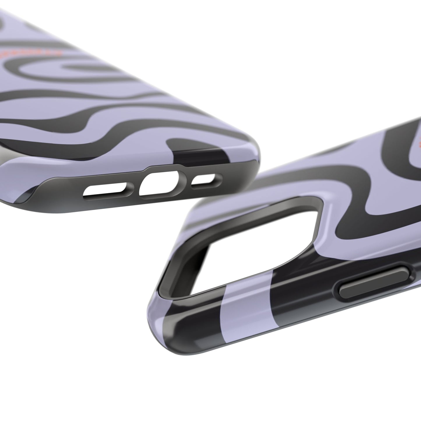 Purple Swirl Phone Case for "IOS or Apple"