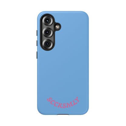 SOLID Blue Candie Tough Case for Samsung