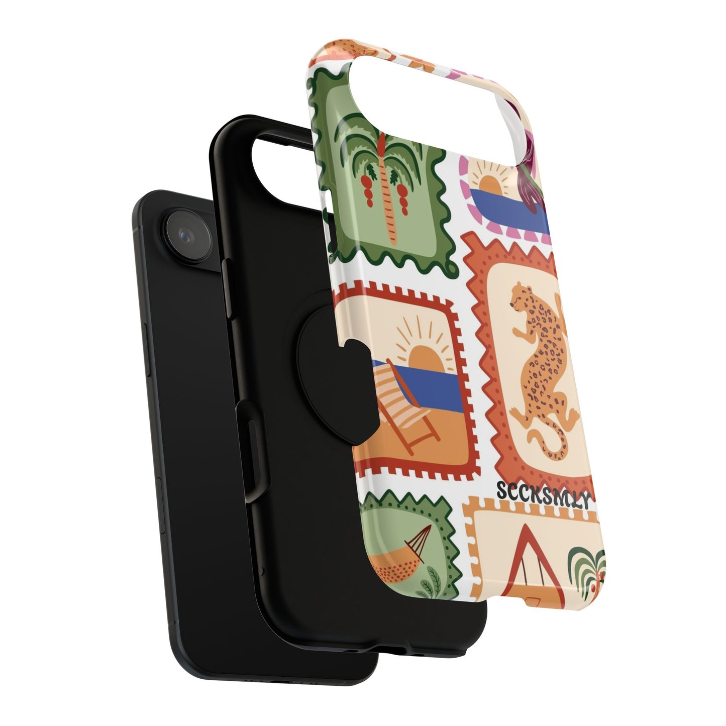 Tropical Print Phone Case for Apple