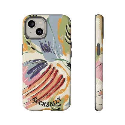 Botanical Strokes Palette Tough Phone Case for Apple