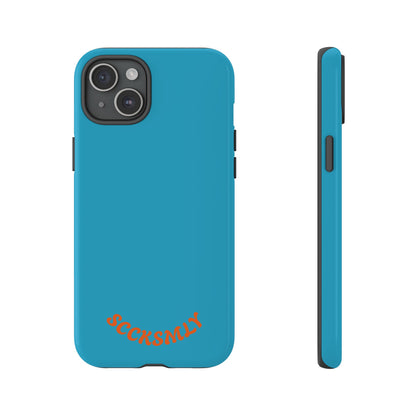 SOLID Blue Spook Tough Case for Apple