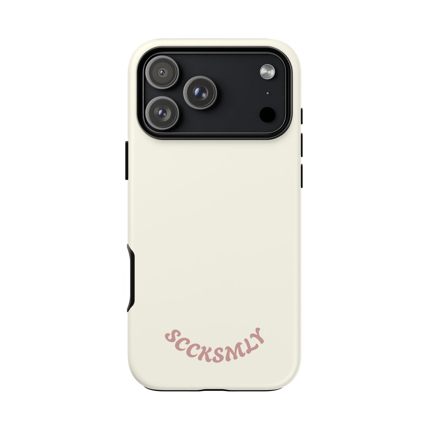 Sweet Oat Milk Tough Phone Case for Apple