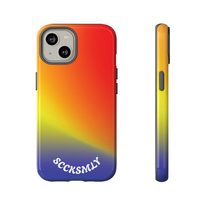 Volcanic Rain Tough Phone Case for Apple