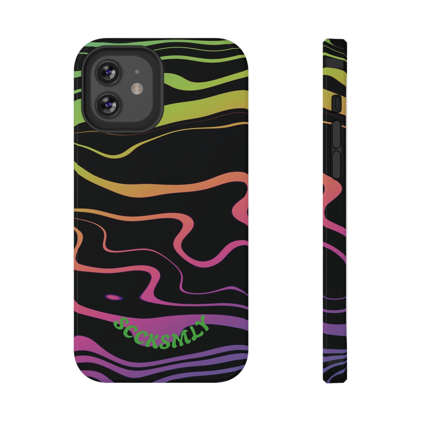Dark Rainbow Phone Case for Apple
