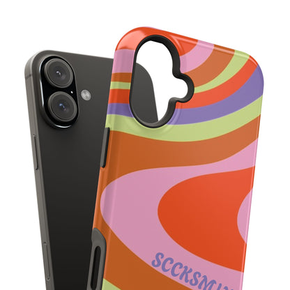 Curvy Swirl Phone Case for Apple