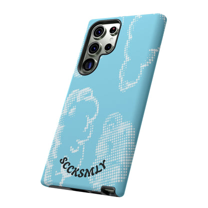 Comic Dot Sky Tough Phone Case for Samsung