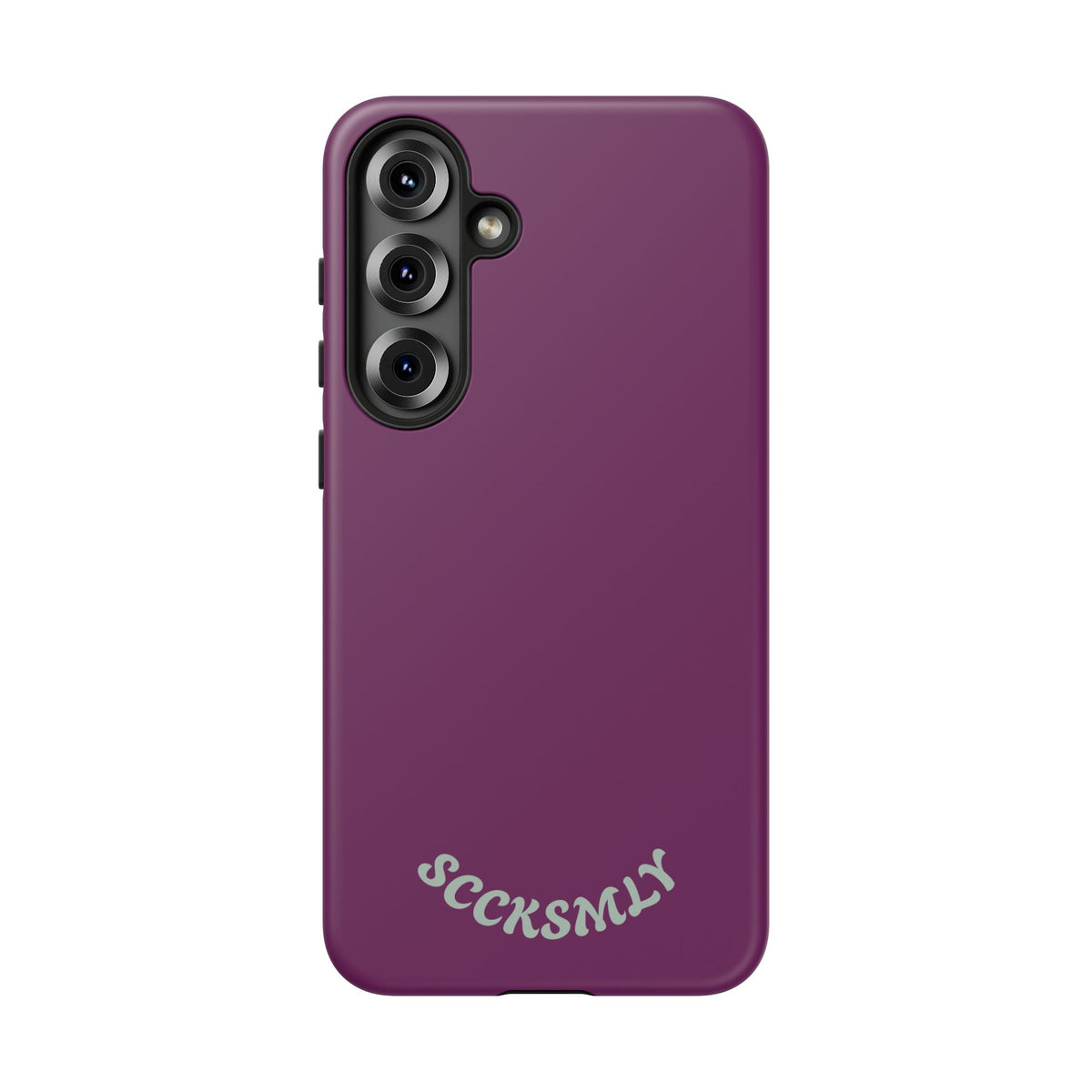SOLID Amethyst Matte Tough Phone Case for Samsung