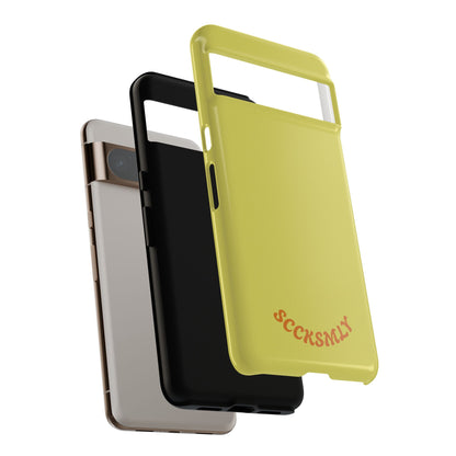 SOLID Lemon Dijon Glaze Tough Case for Google Pixel