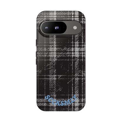 Smoky Grungy Plaid Phone Case for Google Pixel