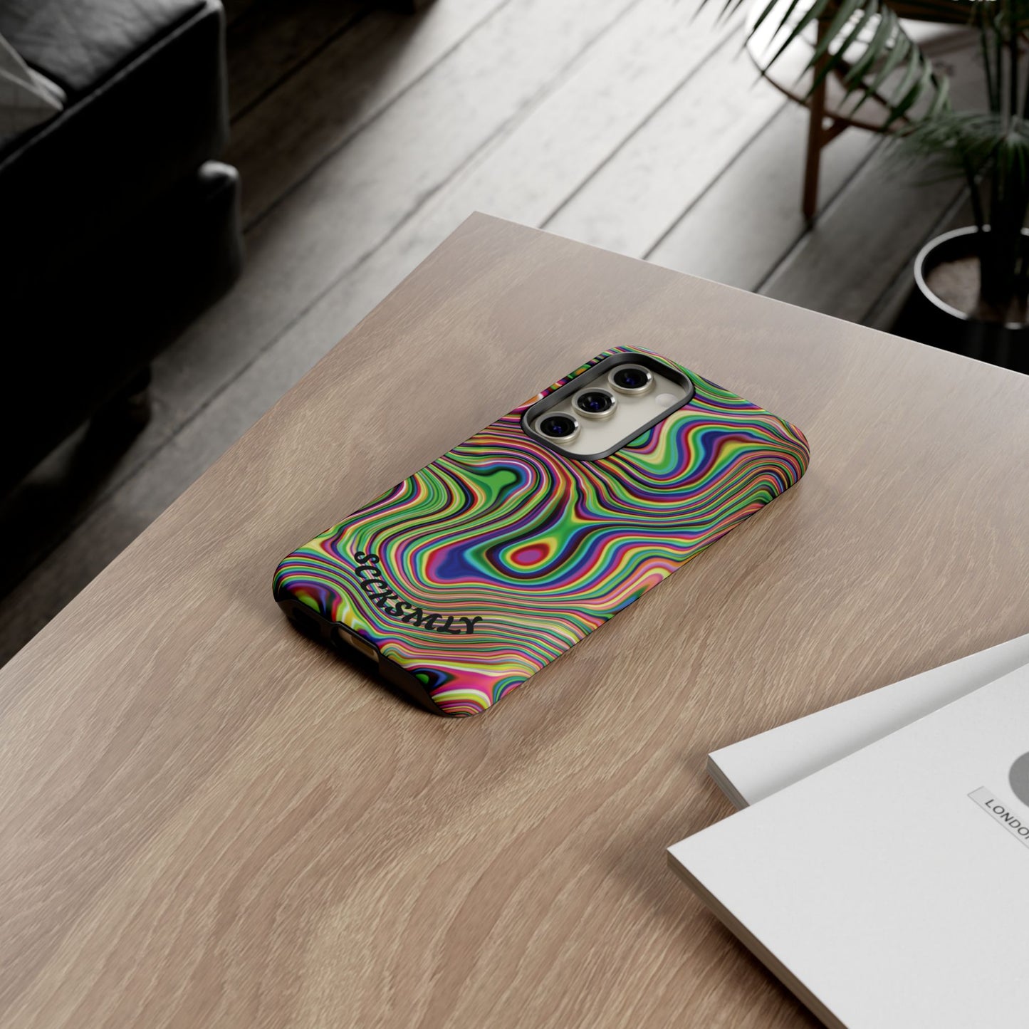 Acid Swirl Phone Case for Samsung