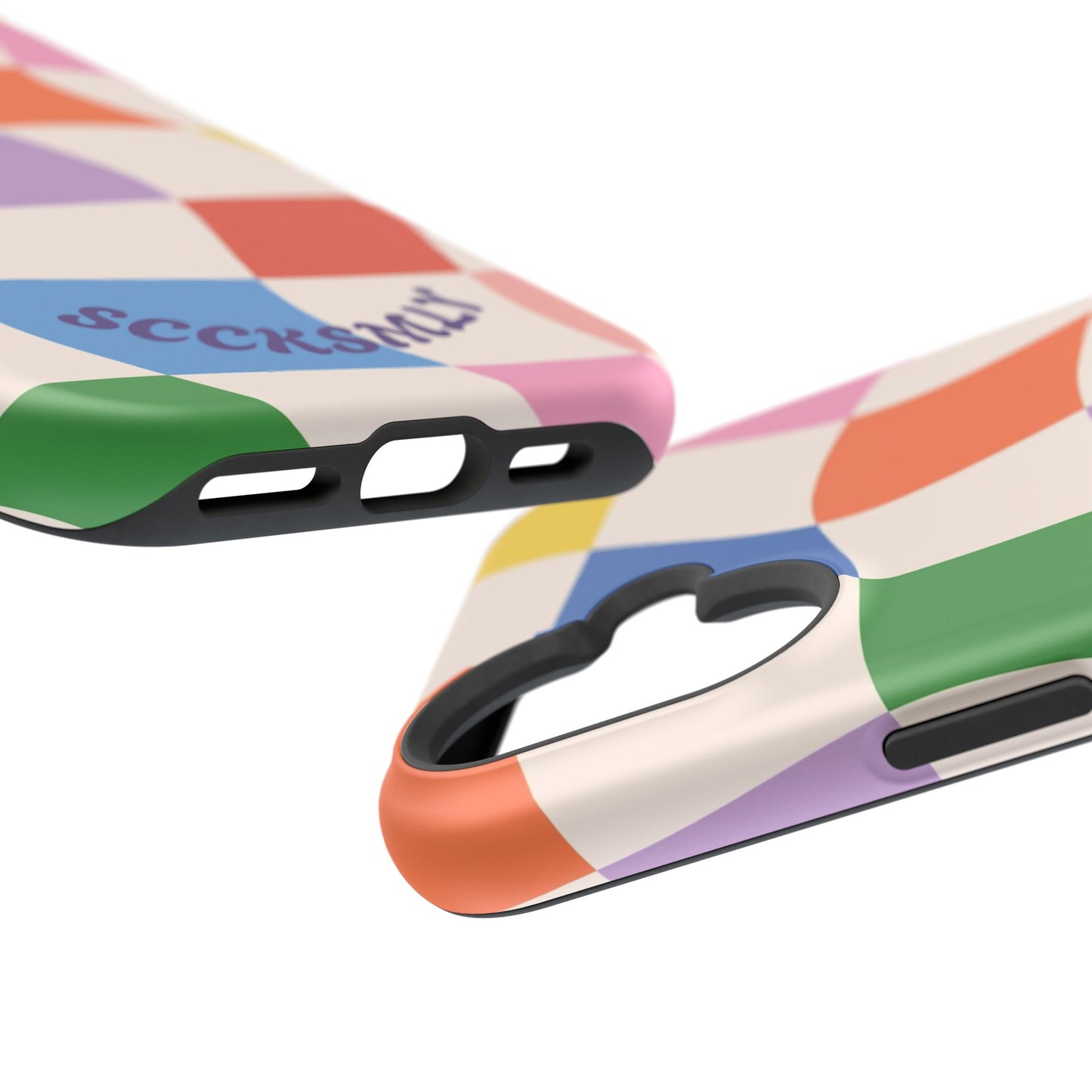 Checker Flicker Phone Case "IOS or Apple"