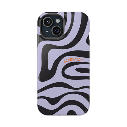 Purple Swirl Phone Case for Apple