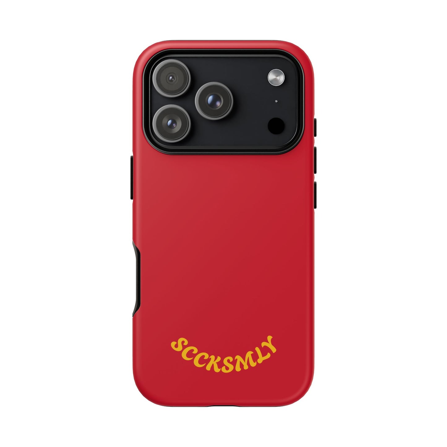 SOLID Calm Cherry Tough Case for Apple
