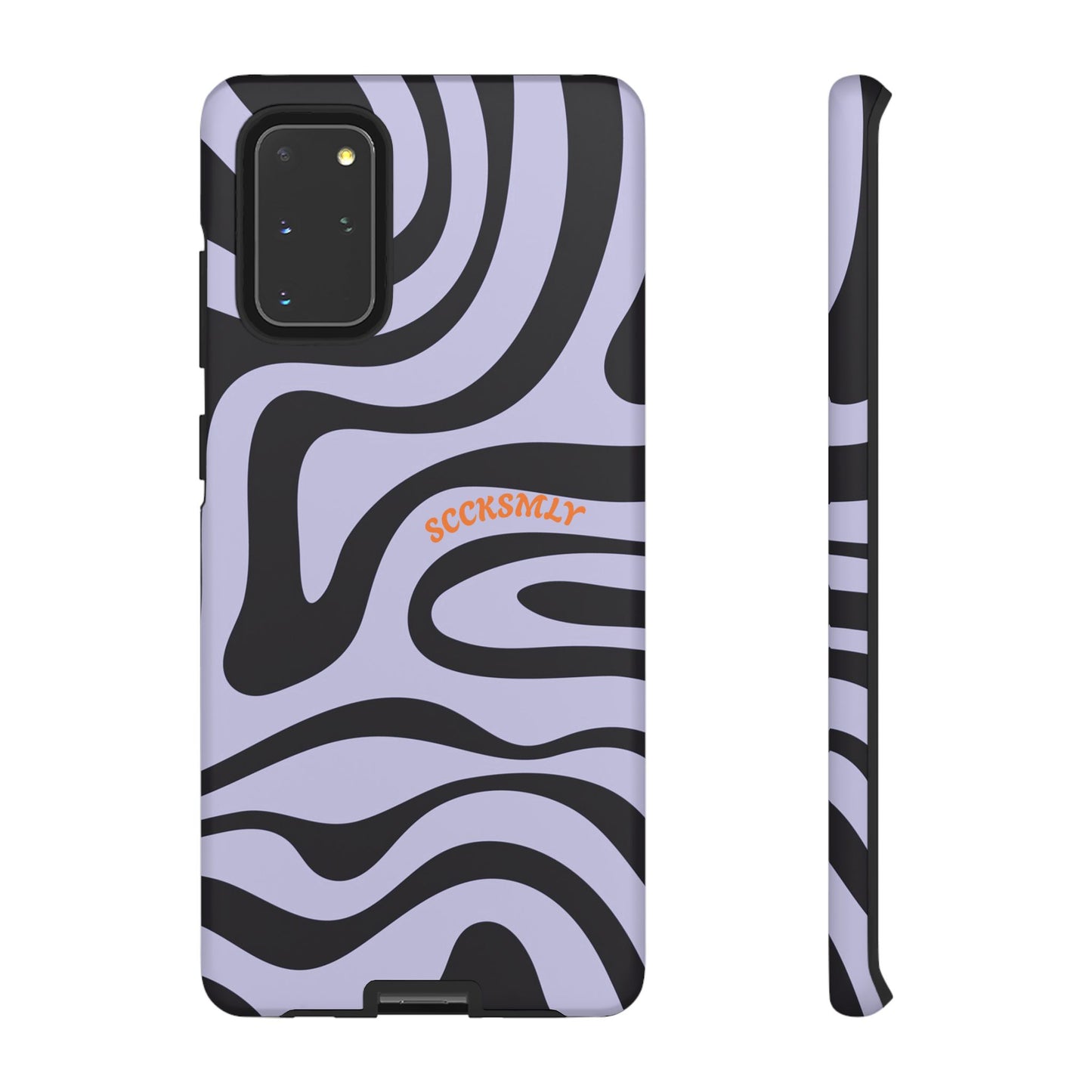Purple Swirl Phone Case for Samsung