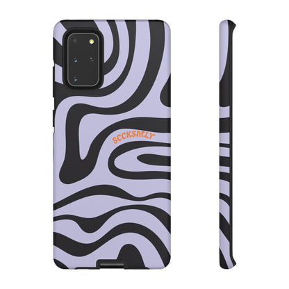 Purple Swirl Phone Case for Samsung