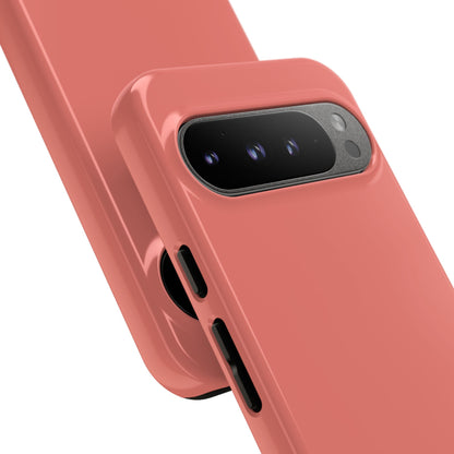 SOLID Guava Melon Wave Tough Phone Case for Google Pixel