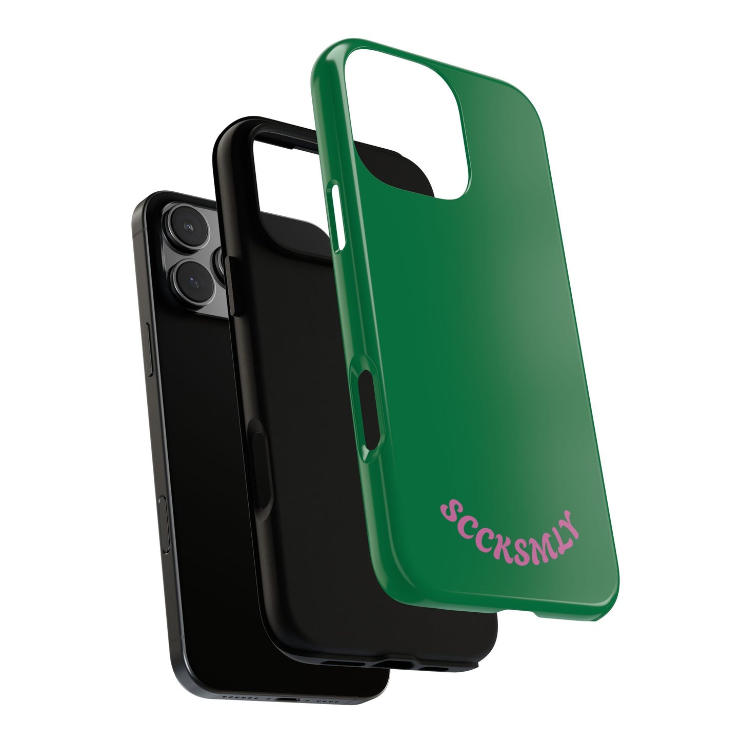 SOLID Garden Pink Tough Case for Apple