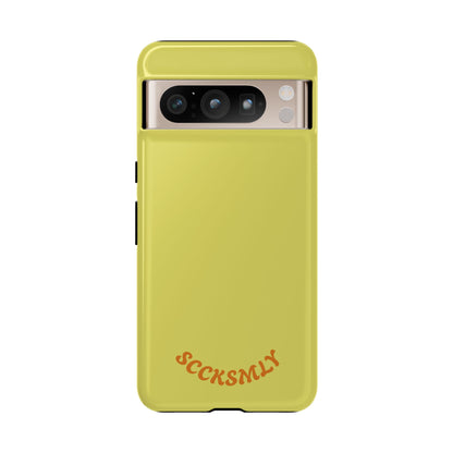 SOLID Lemon Dijon Glaze Tough Case for Google Pixel